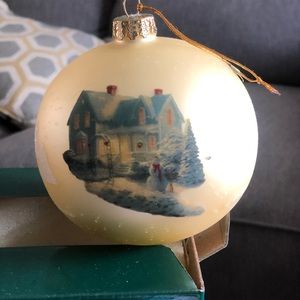 Thomas Kinkade Painter of Light Vintage Ornament